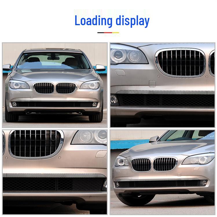 Manshi Electroplated Front Bumper Strip for BMW F02: Fits 730Li, 740Li, 750Li