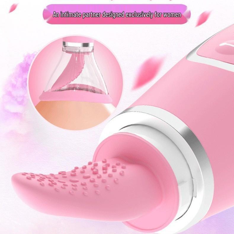 Dream Connection Tongue Suction & Vibration Massager - Female Adult Toy