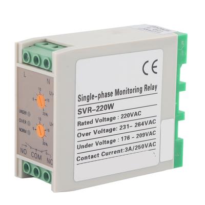 SVR220W Adjustable UndervoltageOvervoltage Range Single Phase Power Monitoring Relay 220V