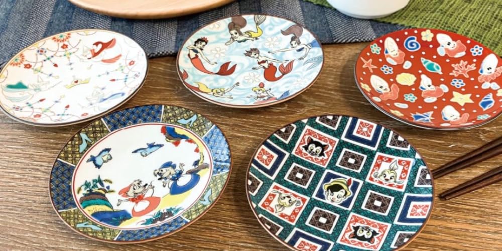 Marimo Craft Kutani Ware Small Diameter 103mm x Height Plate, Pinocchio, 20mm, MDTMG-046