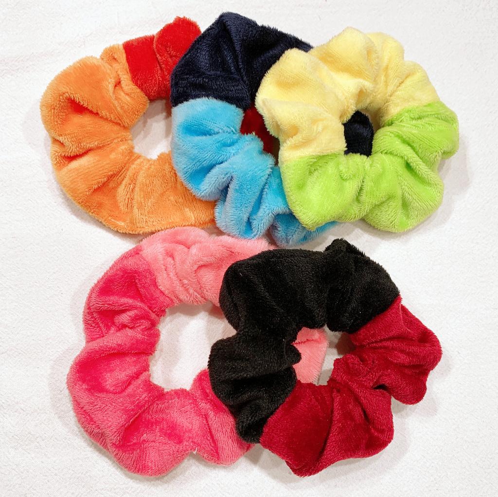 15PCS/Set Women French Elastic Hair Scrunchies For Women Hair Ties Rubber Band Hair Rope Accessories Lady Headdress 2021