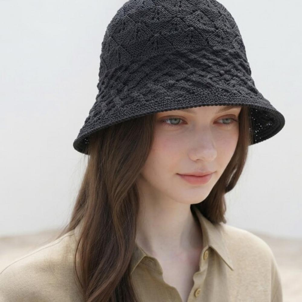 Karra Bucket Hat Round Net Punching A6m0822