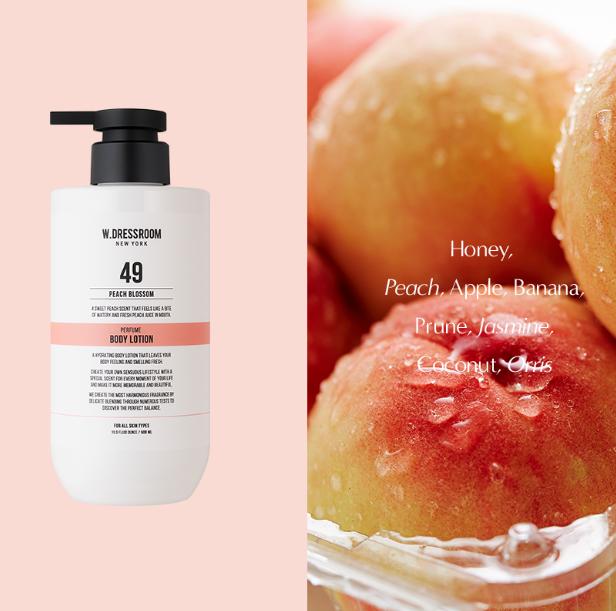 W.DRESSROOM Perfume Body Lotion 500ml – 5 Scents Hydrating Fragrance Lotion