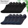 5/10 Pairs Bamboo Fiber Socks Summer Invisible Socks Short Stockings Mesh Socks Breathable And Casual Boat Socks Size 37-44