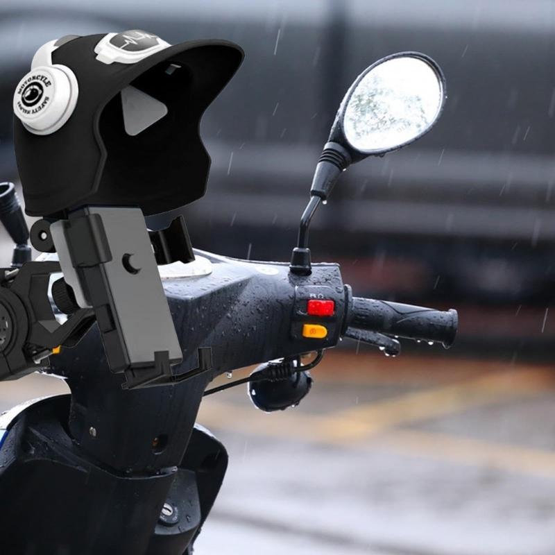 Shockproof Motorcycle Phone Holder Waterproof Universal Fit Fast release Designs Not Slip Grips for Outdoor Ride