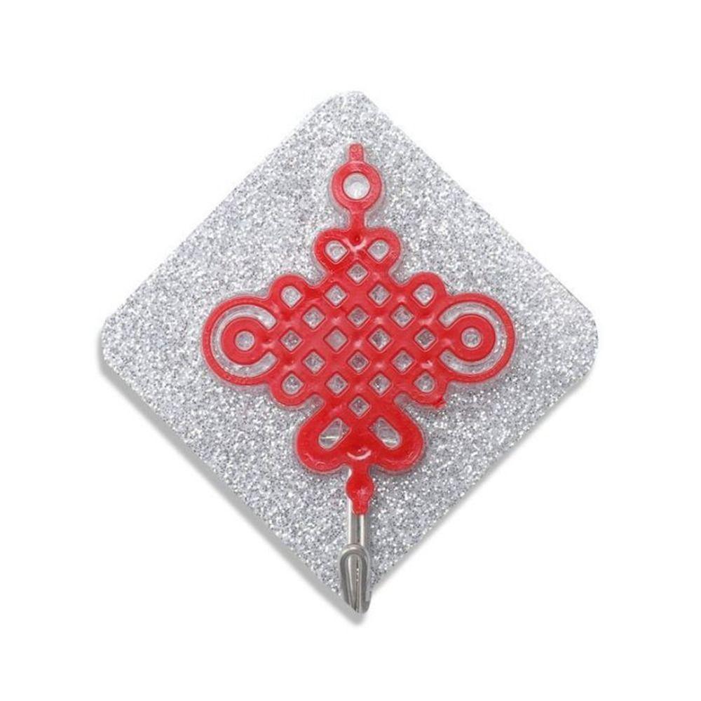 Wall Door Window Fu Word Traceless Sticky Towel Hanger Home Storage Accessories Storage Hooks Hook