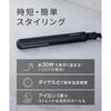 Salonia SL-004SBE 15mm Hair Straightener Beige International Compatibility Hair Tool
