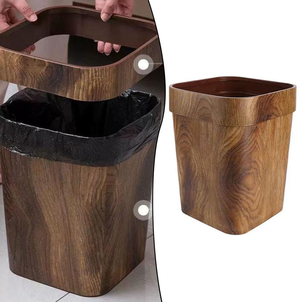 14 л Мусорное ведро Квадратное мусорное ведро Большая вместимость Легко чистить