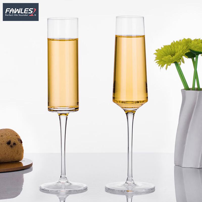 

FAWLES Crystal Champagne Flute