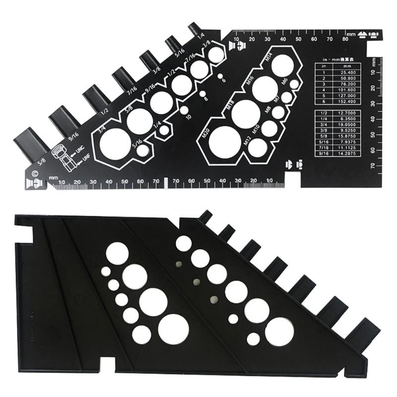 

Винт Гайка Болт Сверло Шаг резьбы Калибр UNC UNF ММ SAE Метрический Имперский Инструмент