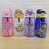 480ml Cute Cartoon Water Bottle Portable Safety Lock Straw Cup Kids Lovely Leak-proof Drinking Jug For Outdoor Camping School