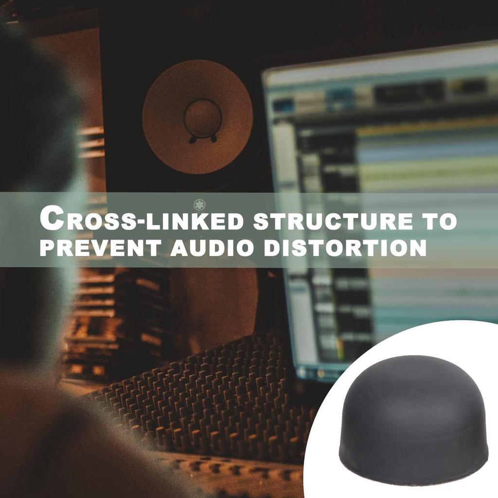 30mm Speaker Chassis Shockproof Adhesive Silicone Feet Vibration Dampening Pad For HiFi Systems Easy Mount Design