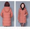 M-5XL Plus rozmiar w średnim wieku matka ocieplana kurtka puchowa nowa bluza z kapturem gruba ciepła bawełna parki kobiety płaszcz zimowy doudoune femme
