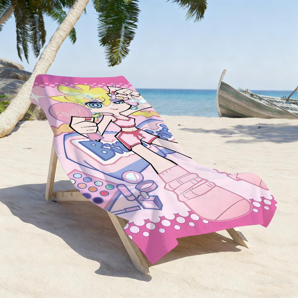 Cartoon P-Panty Stocking Towel Towels For Beaches Yoga Studios Gyms Hot Springs Swimming Pools And Picnics