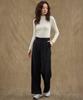 MANAVIS7 Long Wide Slacks [Black]