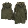 Nano Universe 2WAY Mod Coat 40 Khaki Spring Women Used