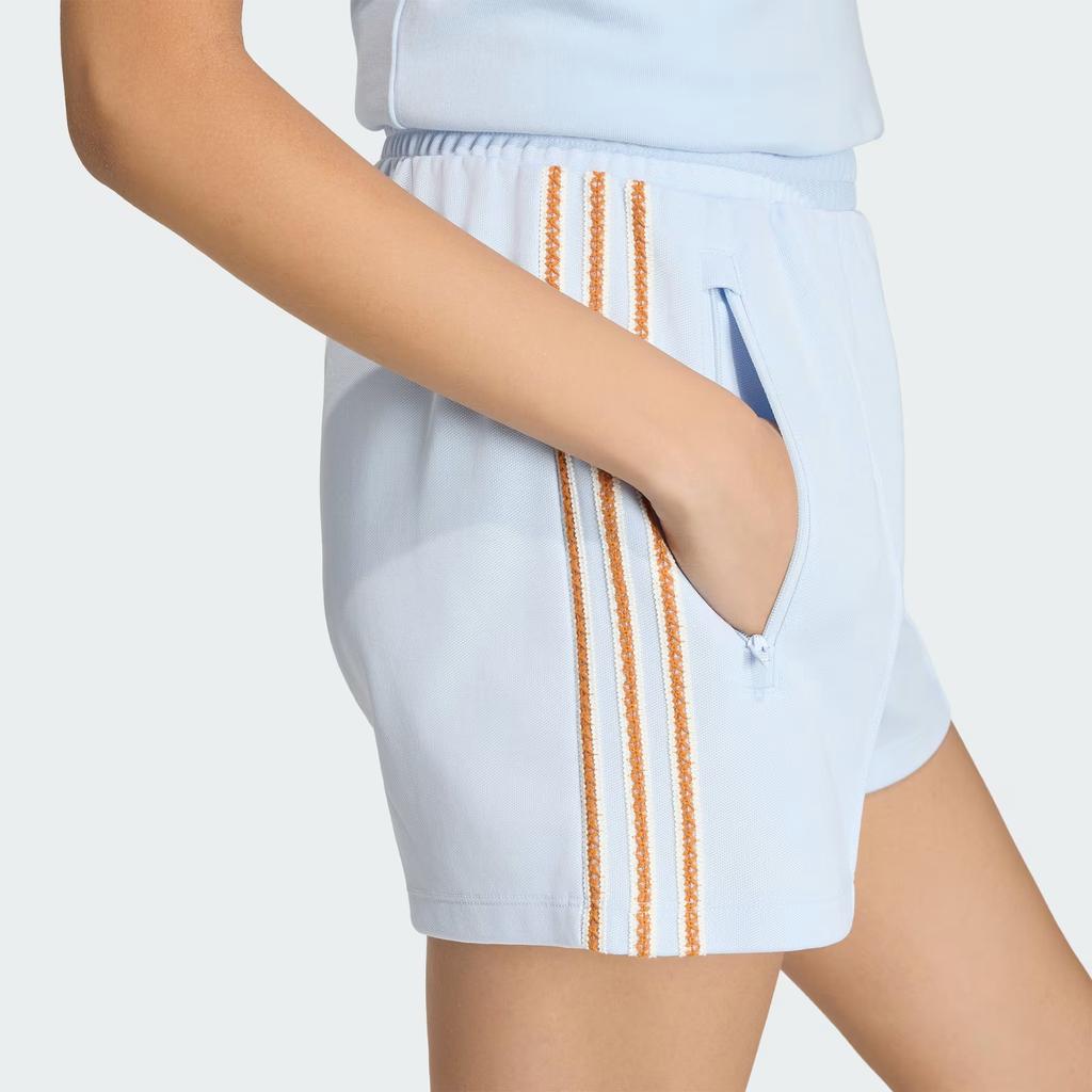 adidas Originals Logo Striped Casual Shorts Women Shorts KY3166