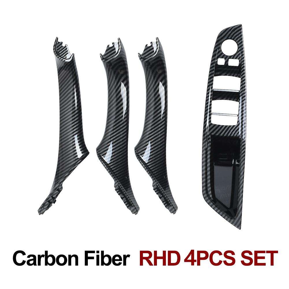 RHD Right Driver Cars Interior Armrest Door Handle Replacement 4PCS Set BMW 5 Series F10 F11 520i 523i 525i 528i 535i