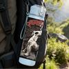 1 Stück Retro Bulldogge Hund Vintage Porträt Druck 750ml Tragbare Sportwasserflasche Auslaufsicher Reise Fitnessstudio Trinkbecher
