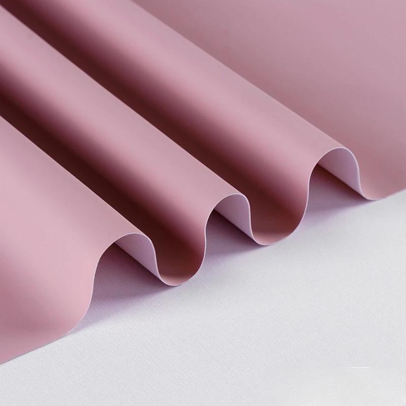50x145cm Matte Leather Fabric Four Sided Elastic Lambskin Tight Fitting Leather Pants Baby Clothes Clothing Design Fabric