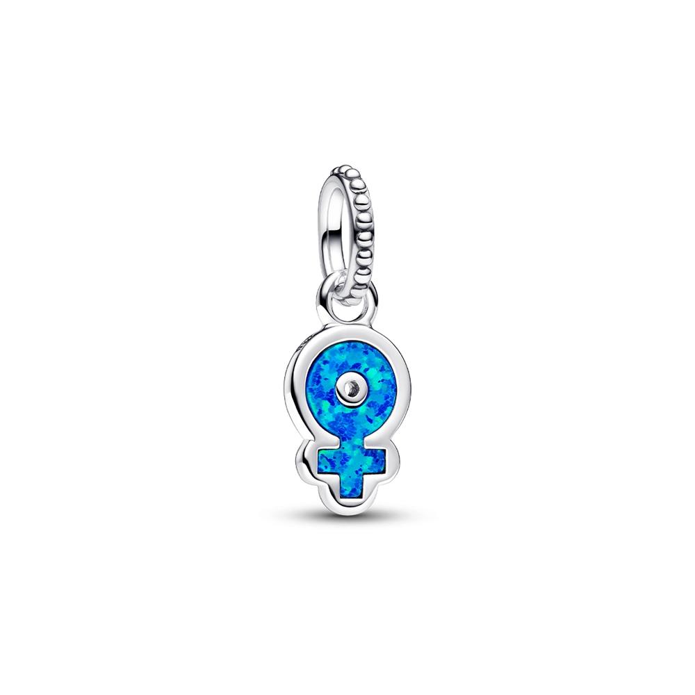 

Pandora New Classic Pendant Unisex pendants Silver 793181C01 Blue
