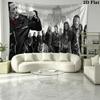 Negan The Walking Dead Wall Tapestry Aesthetic Wall Hanging Printed Fabric Blanket Decorative Tapestries for Bedroom Living Room Home Decor