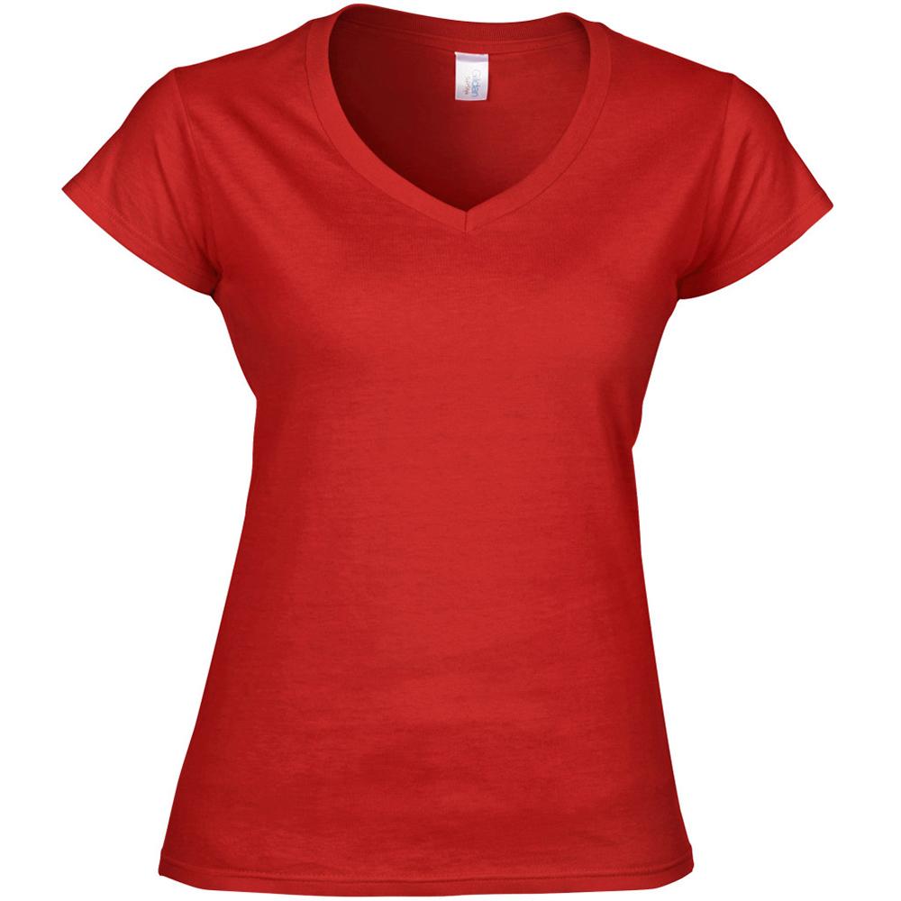Gildan Ladies Soft Style Short Sleeve V-Neck T-Shirt
