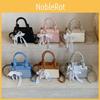 Spliced Minimally Design Children Casual Single Shoulder Square Bag Pendant With
