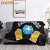 Diamond Hands Ultra-Soft Blanket Quilt Winter Sofa Cover Bed Covers