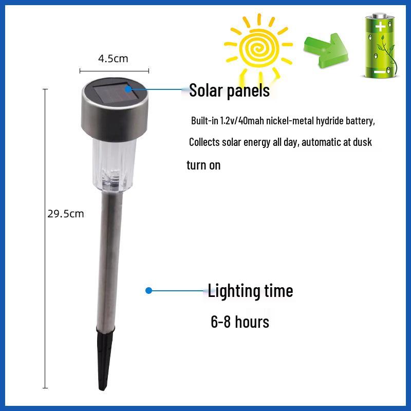 Solar Lawn Lights for Outdoor Camping and Garden Landscaping