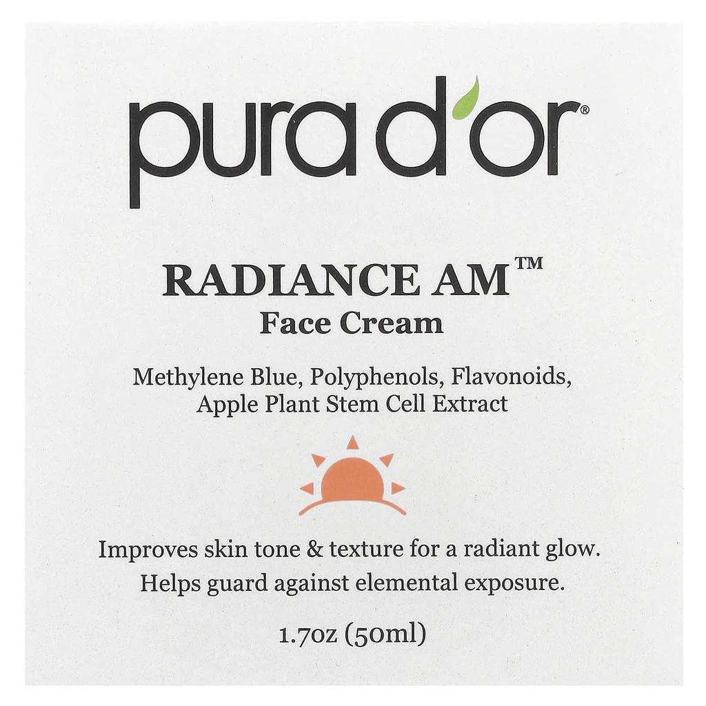 Pura D'Or, Radiance Am™ Face Cream, 50Ml(1.7Oz)