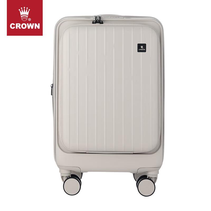 CROWN C-F5502H Front Expandable Spinner Luggage