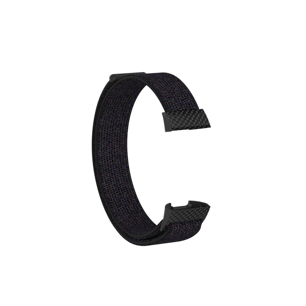 Closure Nylon Watch Band Strap for Fitbit Charge 4/3