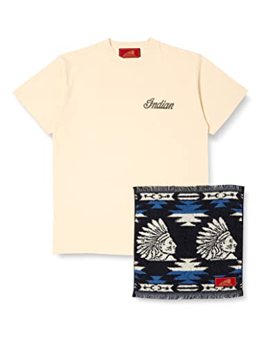 [Индийский] Винтажный набор: Футболка и полотенце