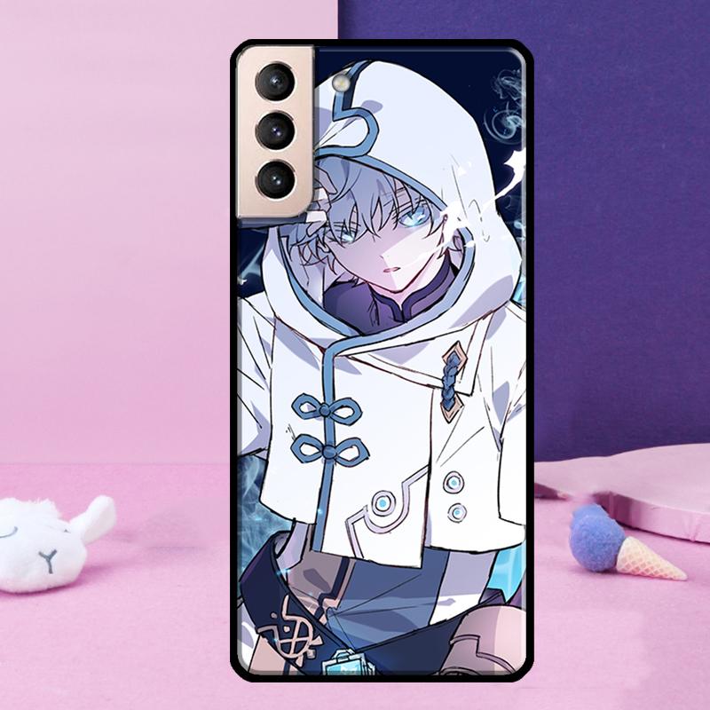 Chongyun Genshin Impact Handyhülle Für Samsung Galaxy S25 Ultra S24 Ultra S9 S10 S20 S21 S22 Plus S23 S24 FE Hülle