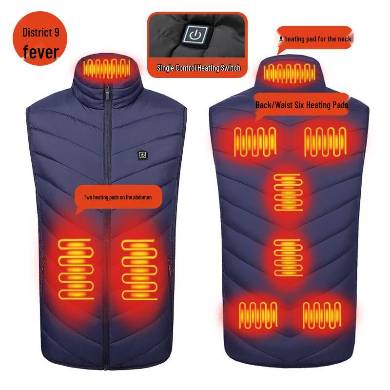 

Youcheng 9-Zone Electric Heated Vest 5XL