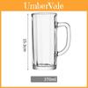 Mug en Verre Durable et Résistant à la Chaleur avec Anse pour Usage Domestique, au Bureau et au Restaurant 330ml