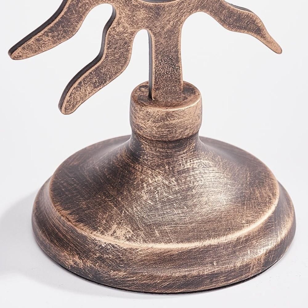 Vintage Stars Candle Holder Handicraft Hollow Candle Holders Modern Candle Stand  Dining Table