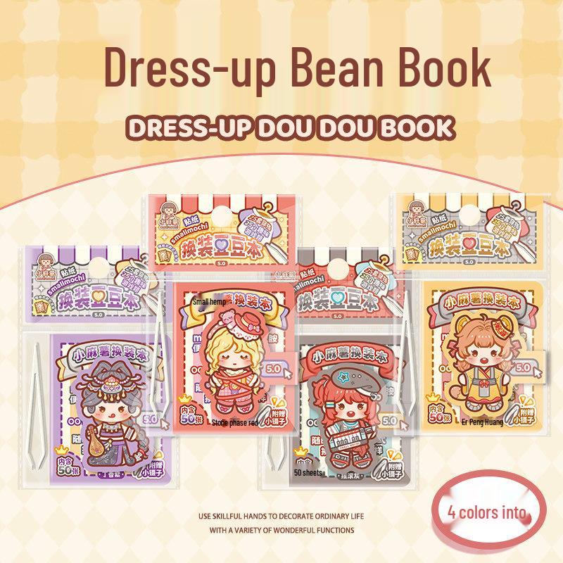 Little Mochi 6.0 Outfit: Complete Children's DIY Miniature Scene Decoration Sticker Set