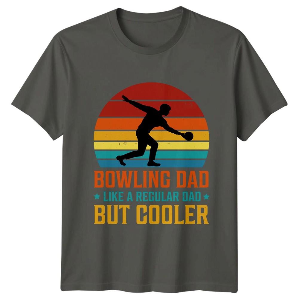 Bowling Dad Like A Regular Unisexs TShirt Bowling Dad Bowling Fathers Day Gift S