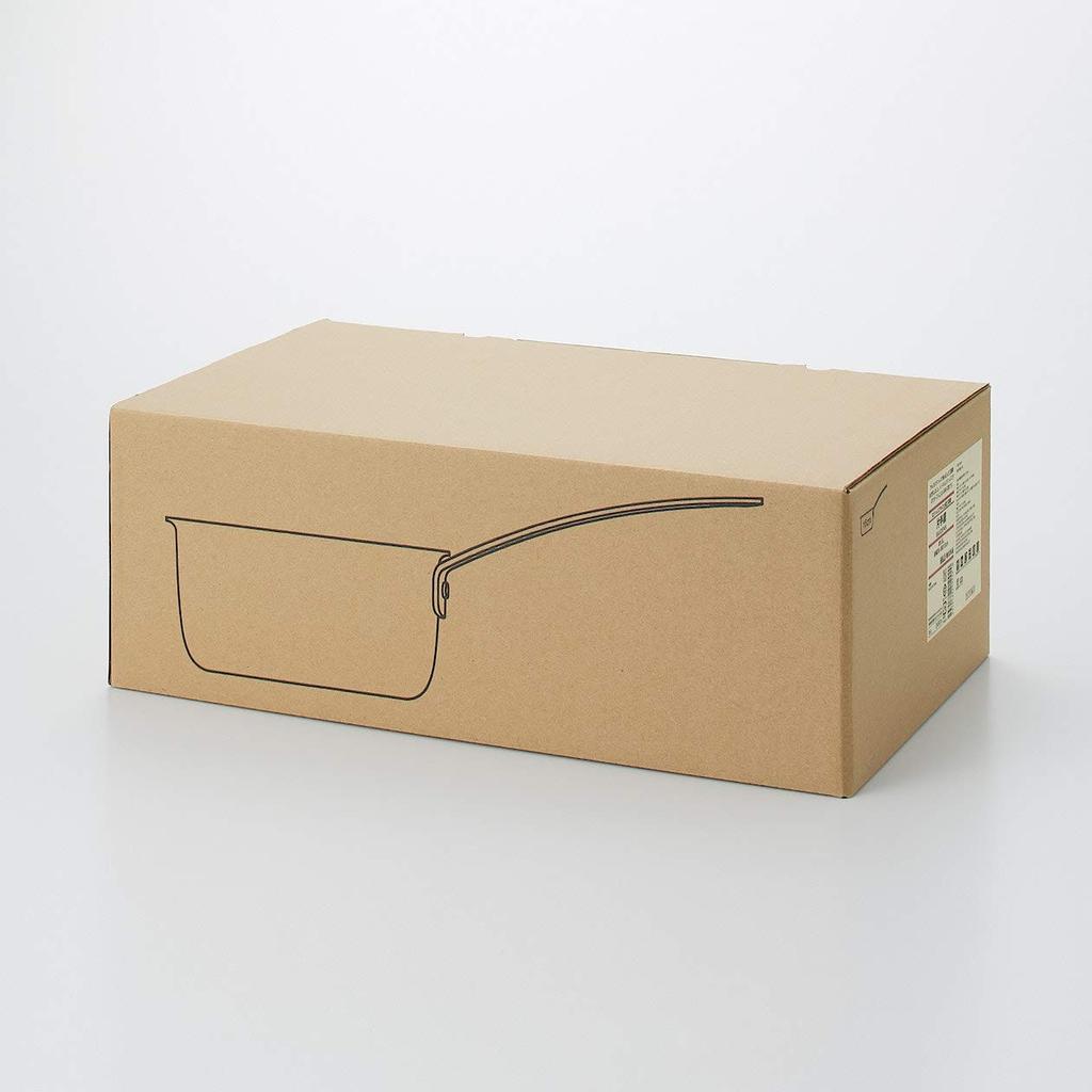 MUJI Dreischichtiger Edelstahll-Aluminium-Kochtopf, ca.. 1,5L, ca.. 36cm B x 13cm H, 82219920, Silber