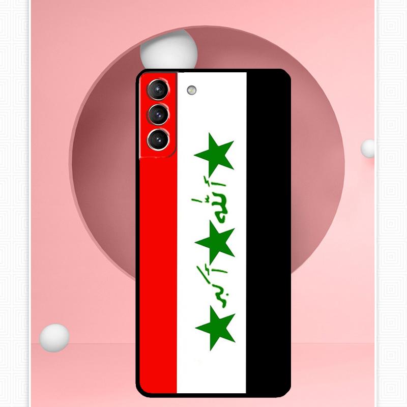 Iraqi Iraq National Flag Case For Samsung Galaxy S24 S23 Ultra S22 S20 FE S21 FE Note 10 20 S8 S9 S10 Plus Cover