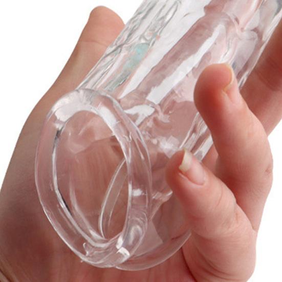 Cock Ring Lengthened Good Toughness Compact Delay Ejaculation Lock Ring for Sex