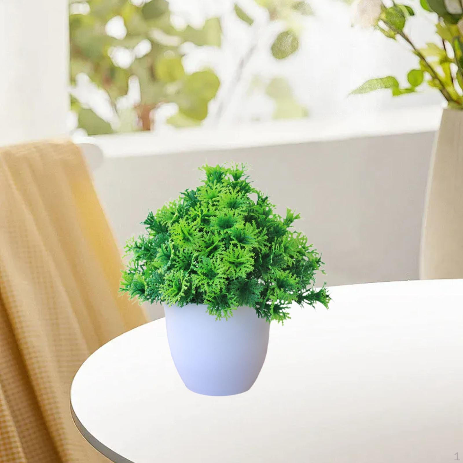 

Искусственный бонсай в горшке с цветком, центральная часть произведения искусства, подарок на новоселье, настольный орнамент, моделирование