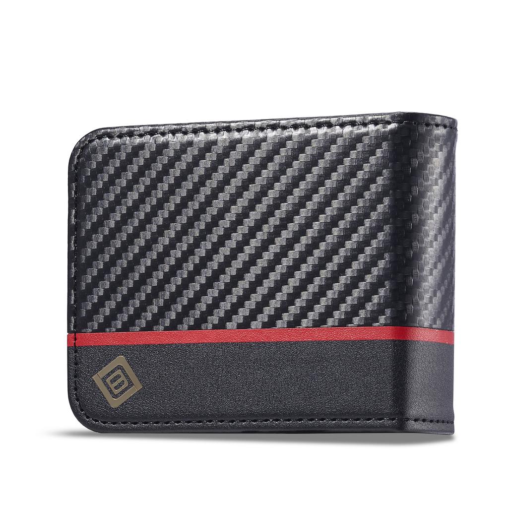 Carbon Fiber Leder Fall Für Samsung Galaxy Z Flip 5 4 3 5G Flip5 Flip4 Flip3 Z Falten 3 4 5 magnetische Flip Brieftasche Karte Halter Telefon Tasche Etui