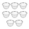 8Pcs Stainless Steel Infuser Basket Fine Mesh Tea Filter Strainer for Loose Herbs Spices Reusable Steeper Tool