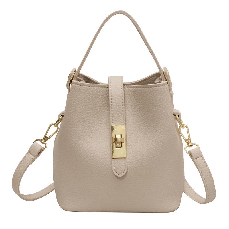 

Универсальная женская сумка: Шикарная сумка-ведро через плечо и кроссбоди грязно-белый