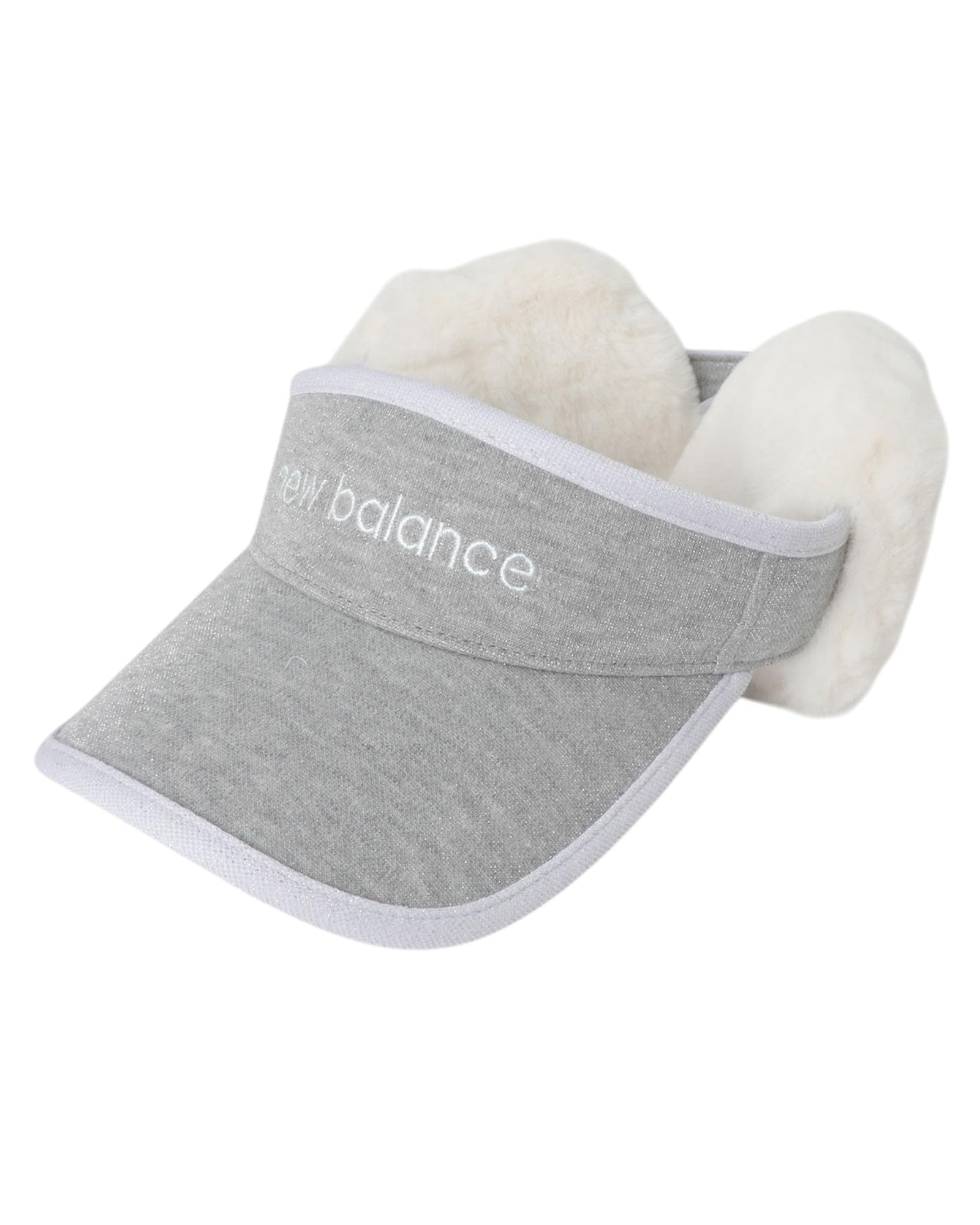 

New Balance Earmuff Visor for Golf Women s 2-Way (Adjustable Size) / 012-5287504 020_Gray
