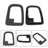2pcs Interior Doors Handles Covers For BMW E36 3 Series 1992-1999  For BMW Z3 Series 1996-2002 Cars Inner Auto Accessories