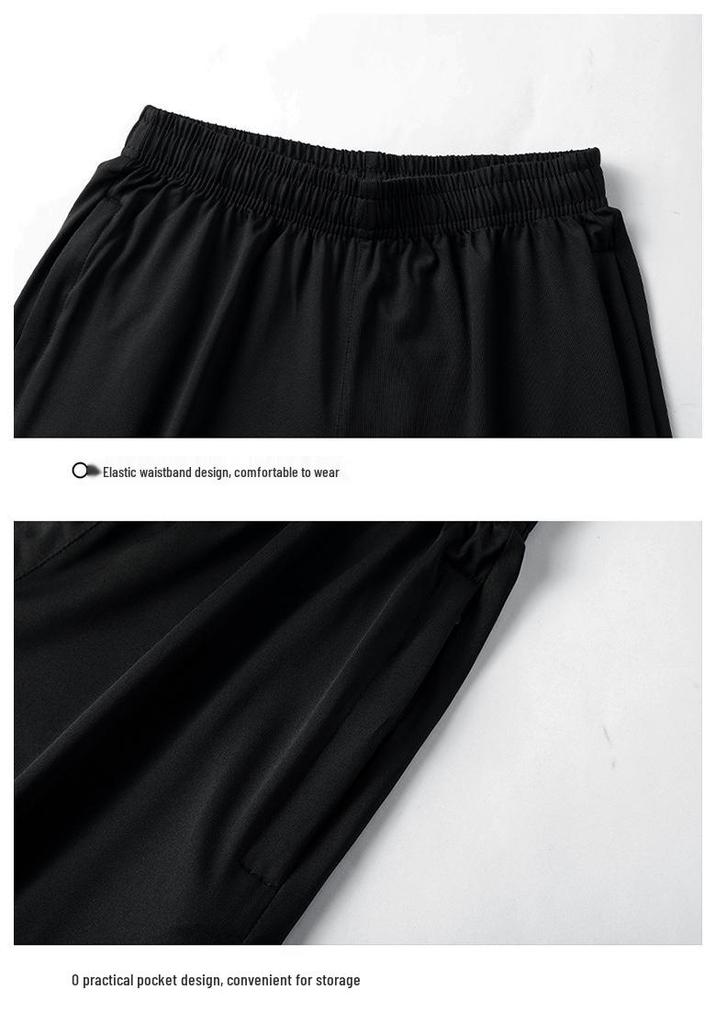 Men's Chinese Style Sportswear Set: Summer Quick-Dry Lapel Polo Shirt & Shorts